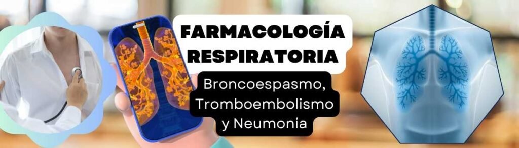 Farmacología Respiratoria Broncoespasmo, Tromboembolismo o Neumonía